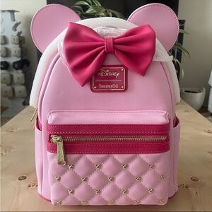 Loungefly Disney Minnie Mouse Classic Series Mini
Backpack - Strawberry
Macaron